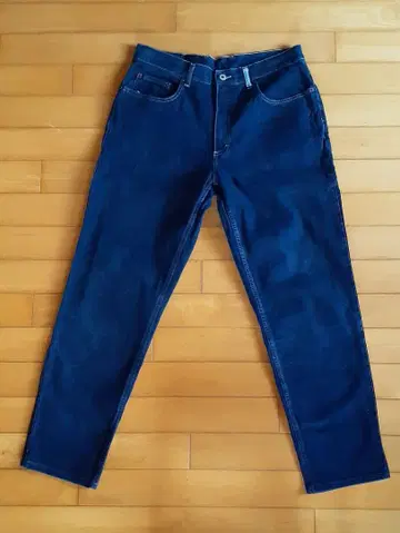 BLUE WILLI'S 다크 블루 스트레이트 데님 팬츠