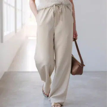 Spick and Span 더블 크로스 이지 팬츠