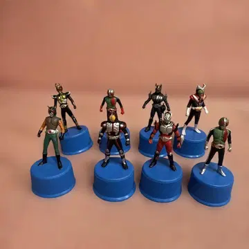 가면라이더 피규어 8체 세트