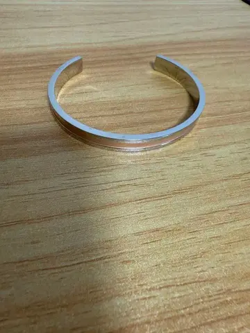 vieSS 실버 핑크 골드 오픈 뱅글