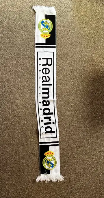 당일 발송 Real Madrid 축구 머플러
