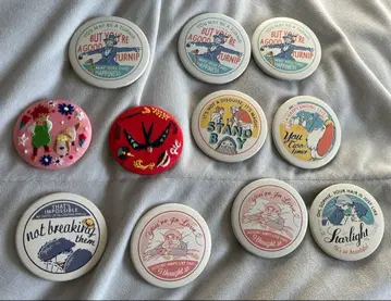 지브리 캔뱃지 묶음 판매