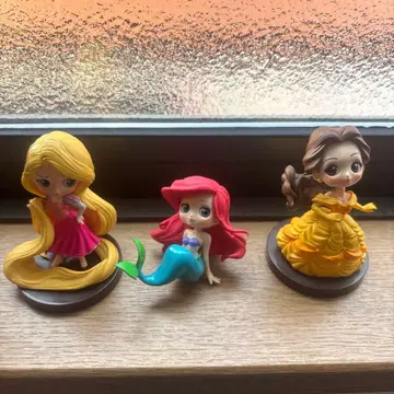 디즈니 프린세스 피규어 3개 세트 (별도 판매 가능)