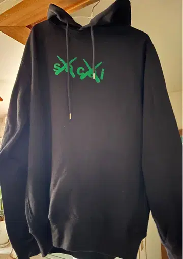 사카이 sacai 카우스 한정판 콜라보 후드 맨투맨 사이즈 3