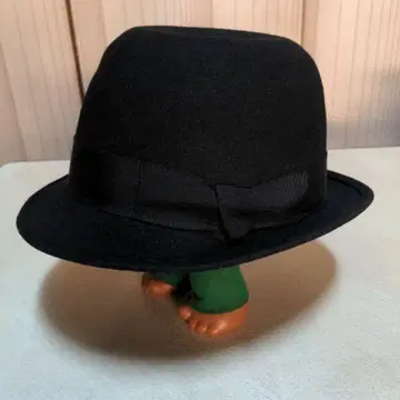 RUDIE'S 블랙 울 펠트 햇