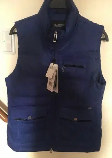 kappa 네이비 다운 베스트 M 사이즈