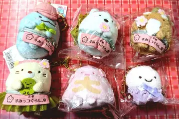 기요미즈데라 긴카쿠지점 한정판 스미코구라시당 매달린 봉제 인형 6종