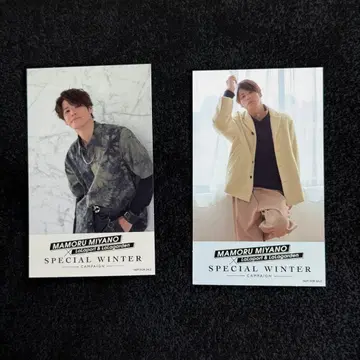 미야노 마모루 라라포트 & 라라 가든 콜라보 오리지널 스티커 2장 세트