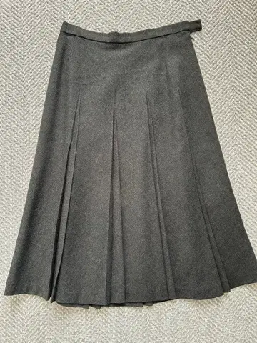 Lancel 그레이 플리츠 스커트 11