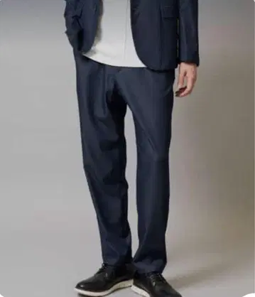 a.v.v. 슬랙스 비즈니스 캐주얼 가을 겨울용 속기모 팬츠 네이비