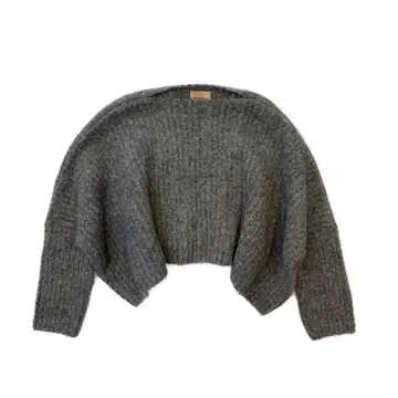 THE SHISHIKUI 드롭 숄더 니트 ALPACAWIDEKNIT