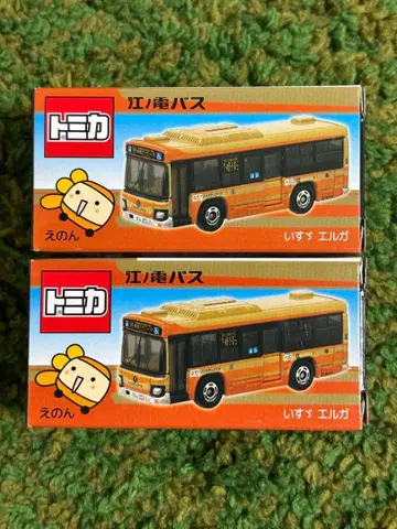 토미카 에노덴 버스 이스즈 엘가 2대 세트