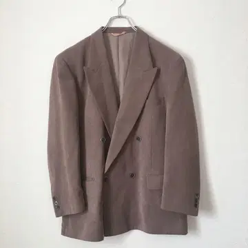 PISPA 테일러드 자켓 포멀 수트 더스티 컬러 팥