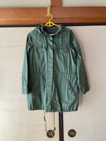 렙심 모즈 코트 후드 부착