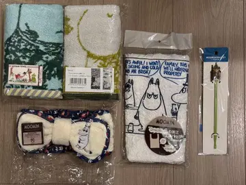 미개봉 새상품 무민 굿즈 에코백 귀이개 타월 헤어밴드