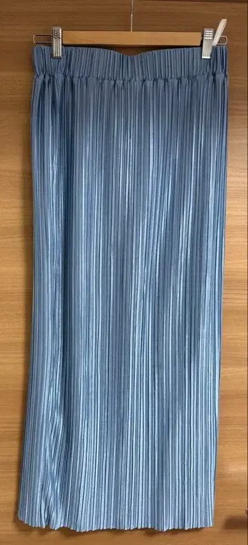 카듀네 플리츠 타이트 스커트 블루 M 사이즈