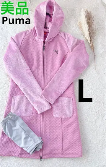 PUMA 골프 원피스 복슬복슬 속기모 따뜻한 플리스 후드티 여성용