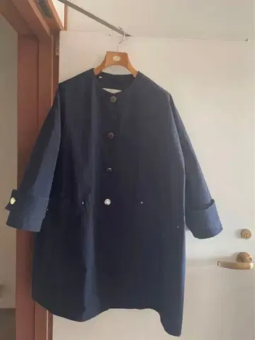 MACKINTOSH 네이비 트렌치코트