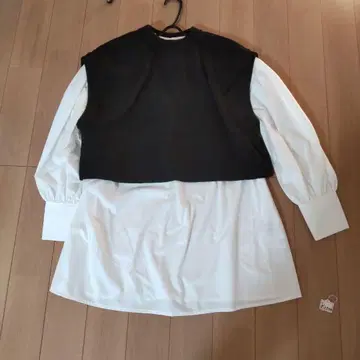 nano UNIVERSE 레이어드 긴팔 셔츠