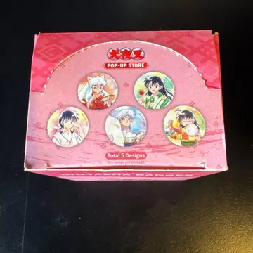 이누야샤 여름 축제 캔뱃지 box 8종 컴플리트 세트 중국 한정판