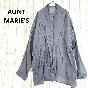 아운트마리즈 AUNT MARIE'S 빅 셔츠 [ F ] 티셔츠 시어