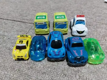 미니카 세트 경찰차량 버스 스포츠카