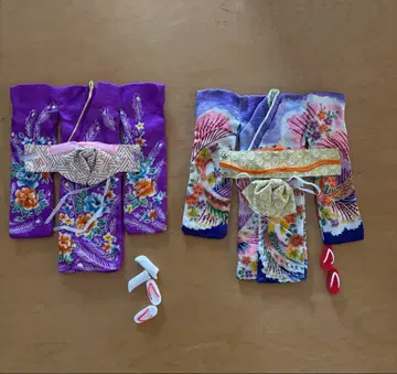 바비 인형 기모노 2세트 일본 의류