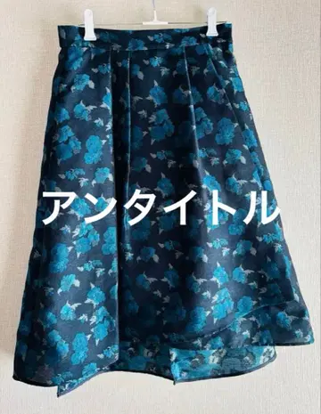 언타이틀 랩 스커트풍 스커트 사이즈 2