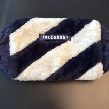 JACKBUNNY 스트라이프 웨스트 파우치 핸드 워머