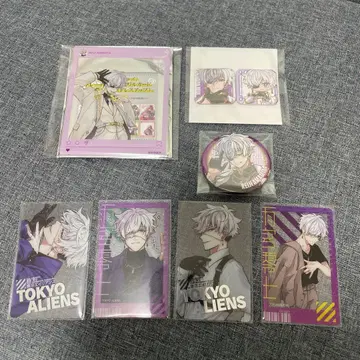 도쿄 에이리언즈 아메미야 레이지 캔뱃지 클리어 카드 아크릴 카드