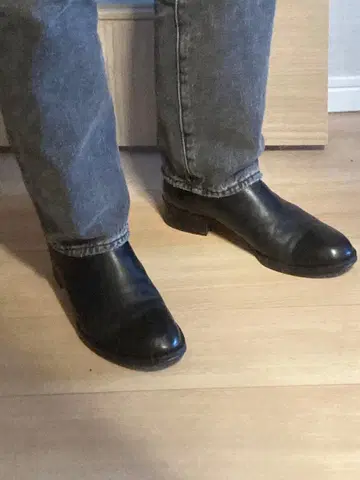 BEAUTY&YOUTH 블랙 사이드 고어 부츠 27cm