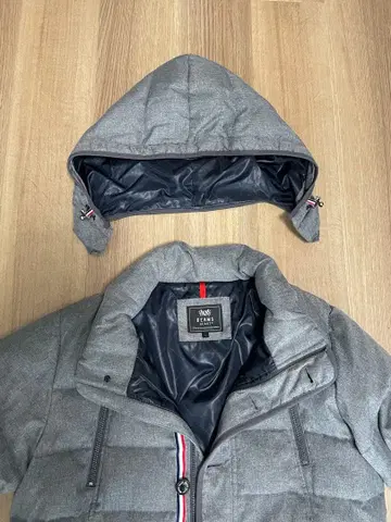 BEAMS HEART 그레이 다운 자켓 L 사이즈