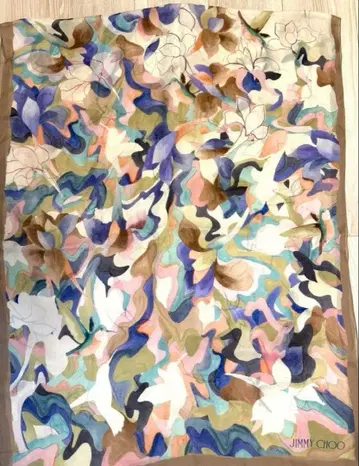 JIMMY CHOO 꽃무늬 스톨