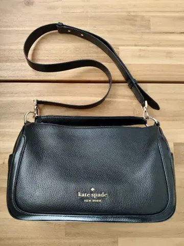 kate spade 케이트 스페이드 천연 가죽 가죽 숄더백 2way 블랙