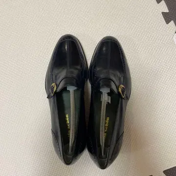 mila schon 블랙 가죽 26.5cm 남성용