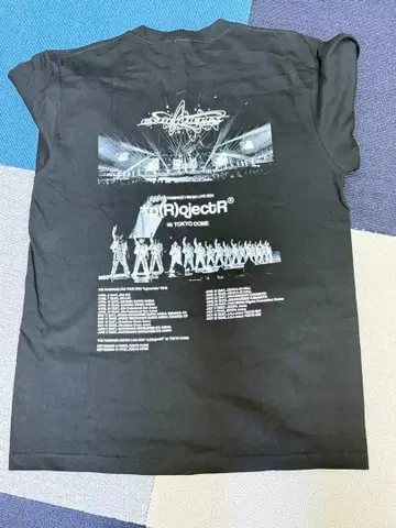 therampage 백 프린트 롱 슬리브 T셔츠