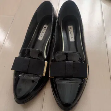 DIANA 블랙 로퍼 24.5cm