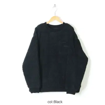 WILD THINGS 와일드 띵스 FLUFFY BOA L/S CREW