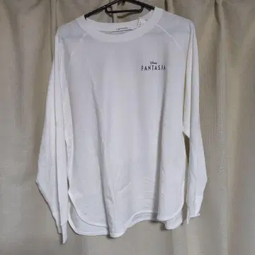 Disney FANTASIA 긴팔 T셔츠 화이트