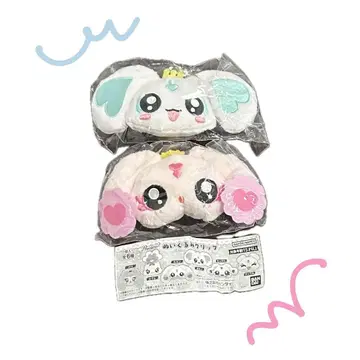 봉제 인형 클립 (프리큐어) 루룬&포룬