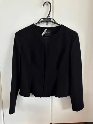 YOKO CHAN 노카라 자켓 38 블랙