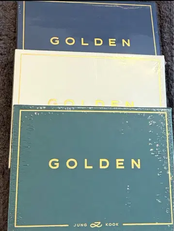 정국 골든 3색 세트