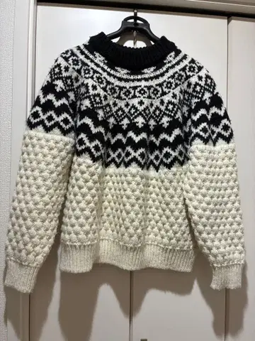 H&M 노르딕 무늬 스웨터