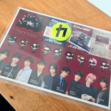 Snow Man 음고지신 특전 3세트