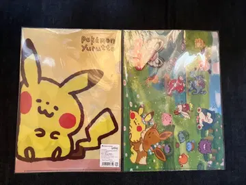 포켓몬 Pokemon Yurutto 소토비요리 클리어 파일 2장 세트