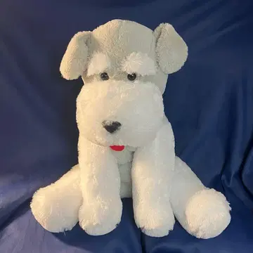 슈나와 밥 초 울트라 BIG2 봉제 인형 슈나우저 개 미사용 새상품