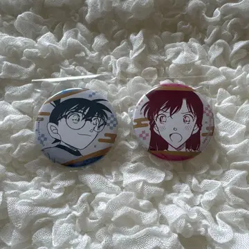 명탐정 코난 앱 캔뱃지 나가노 시리즈 에도가와 코난 유미란(모리 란)