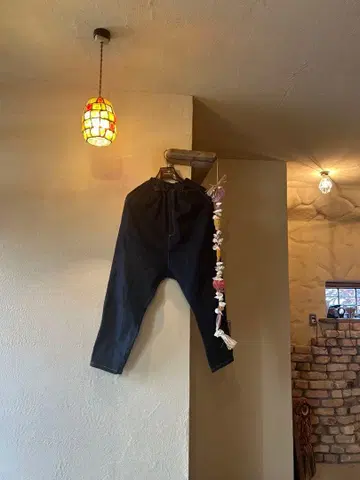 사루엘 팬츠 다크 블루 데님 핸드메이드