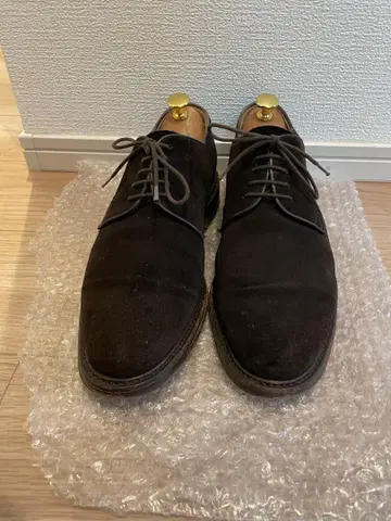 Berwick 버윅 스웨이드 브라운 플레인토 가죽 밑창