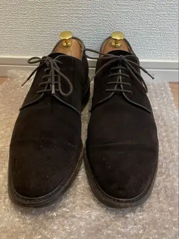 Berwick 버윅 스웨이드 브라운 플레인토 가죽 밑창